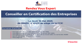 Rendez-vous Expert avec :  Un conseiller en Certification des Entreprises