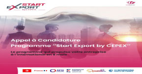 Appel à Candidature Start Export by CEPEX